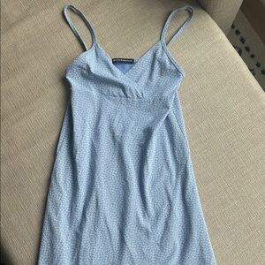 Brandy Melville Blue Spaghetti Strap Dress